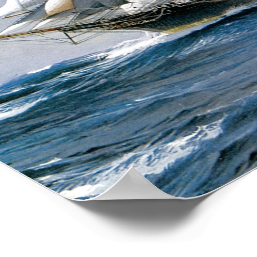 Dreadnked Sailing Clipper Poster (Hoek)