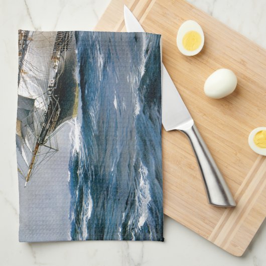 Dreadnked Sailing Clipper Theedoek (Quarter Fold)