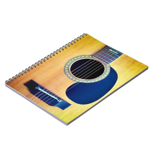 Dreadnought Acoustic 6-String Guitar Artist Design Notitieboek (Linkerzijde)