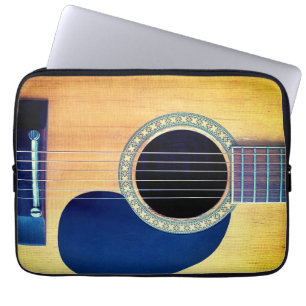 Dreadnought Akoestische 6-snarige Gitaar Artiest D Laptop Sleeve