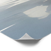 Dreadnought's Embrace Brown Battle Ship Blue Poster (Hoek)