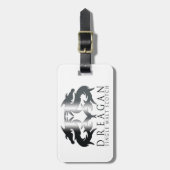 Dreagan bagagelabel (Voorkant verticaal)