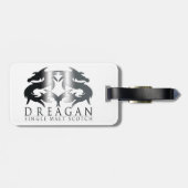 Dreagan bagagelabel (Achterkant horizontaal)