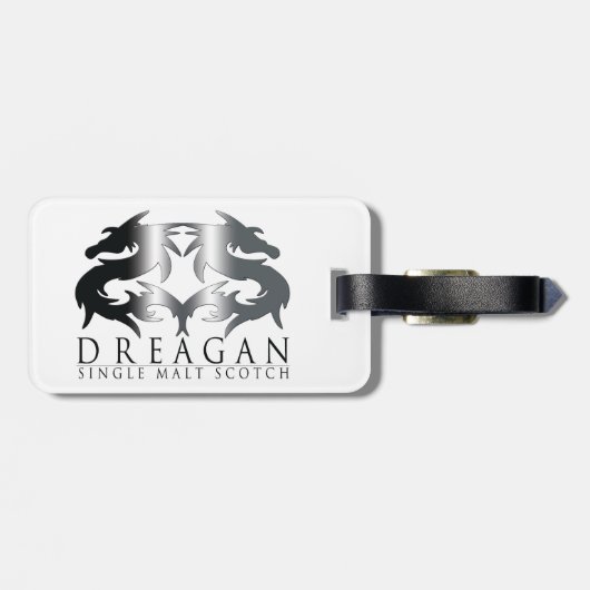 Dreagan bagagelabel (Achterkant horizontaal)