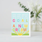Dream a New Dream Briefkaart (Staand voorkant)