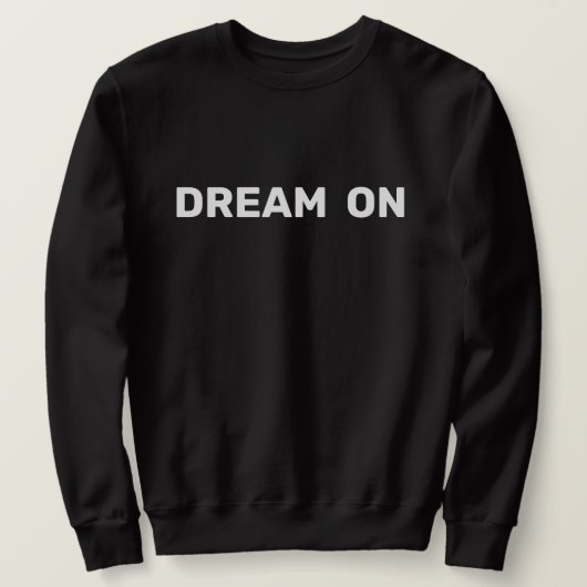 Dream aan trui (Design voorkant)