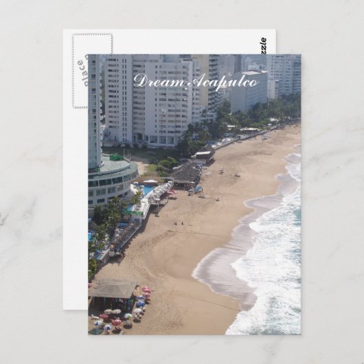 Dream Acapulco Briefkaart (Voorkant / Achterkant)