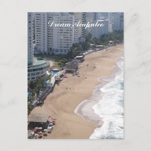 Dream Acapulco Briefkaart (Voorkant)