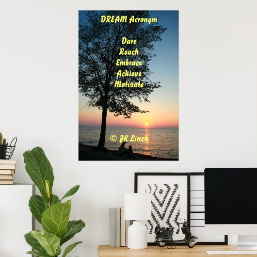 DREAM Acronym Poster (Thuiskantoor)