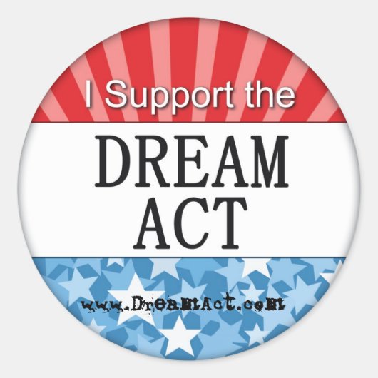 DREAM Act Stickers (Voorkant)