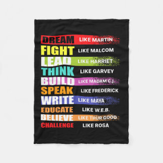 Dream als Martin Lead, als Harriet Black History Fleece Deken