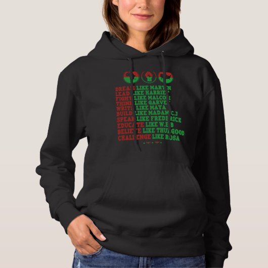 Dream als Martin Lead, als Harriet Black History Hoodie (Voorkant)