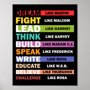 Dream als Martin Lead, als Harriet Black History Poster