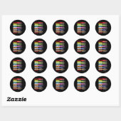 Dream als Martin Lead, als Harriet Black History Ronde Sticker (Vel)