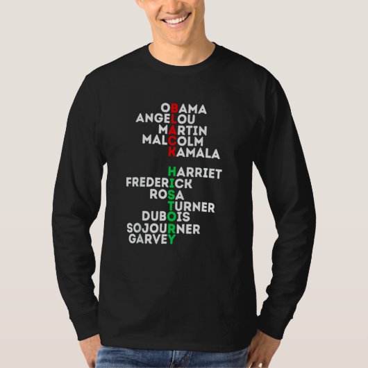 Dream als Martin Lead, als Harriet Black History T-shirt (Voorkant)