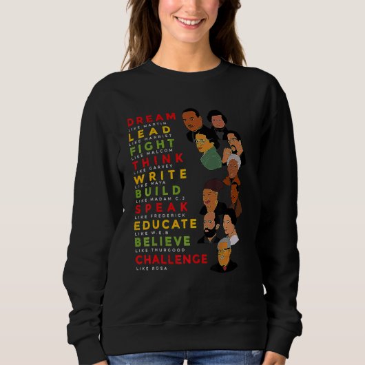 Dream als Martin Lead, als Harriet Black History Trui (Voorkant)