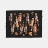 Dream als Martin Leaders African Black History Mo Fleece Deken (Voorkant (Horizontaal))