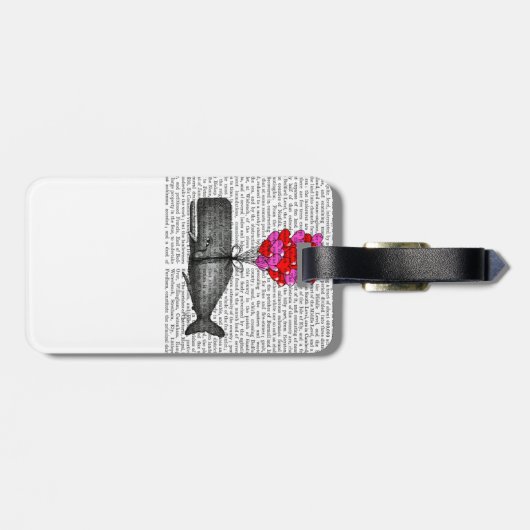 Dream alsof je voor altijd zult leven bagagelabel (Achterkant horizontaal)