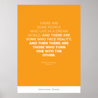 Dream and Reality Poster