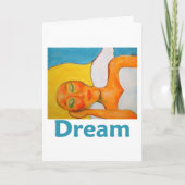 Dream Angel Art Vakantie Groeten Feestdagen Kaart (Voorkant)