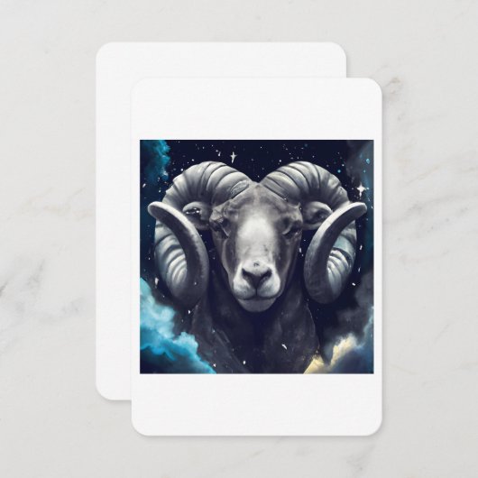 Dream Aries Bedankkaart (Voorkant / Achterkant)