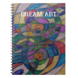 DREAM ART JOURNAL BEROEMD GEMAAKT DOOR PAULA REILL NOTITIEBOEK