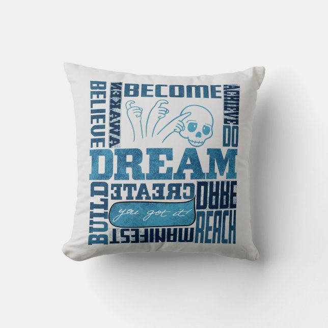 Dream - ASL Design Kussen (Voorkant)