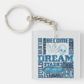 Dream - ASL Design Sleutelhanger (voorkant)