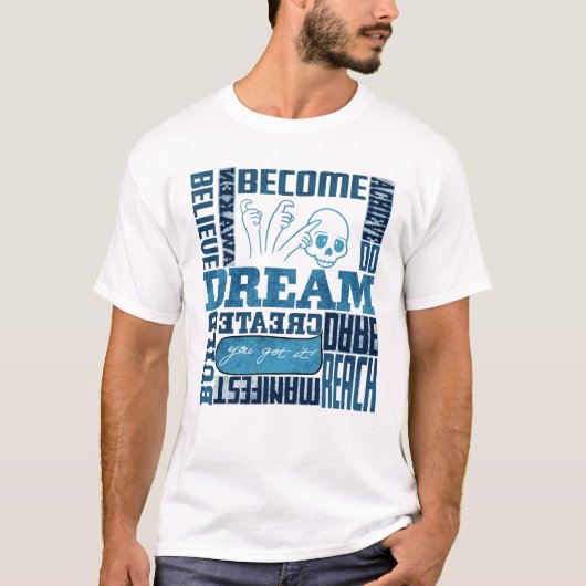 Dream - ASL Design T-shirt (Voorkant)
