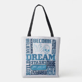 Dream - ASL Design Tote Bag (Achterkant)