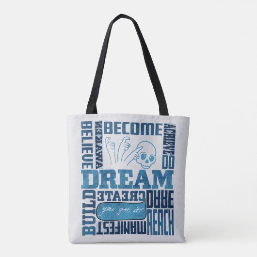 Dream - ASL Design Tote Bag (Achterkant)