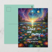 Dream Away Briefkaart (Voorkant / Achterkant)