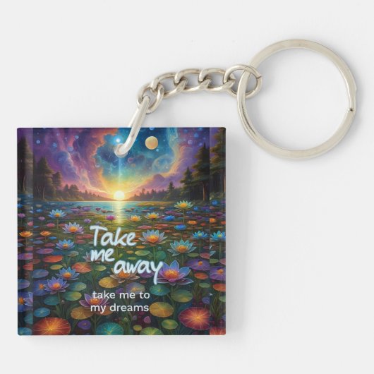 Dream Away Sleutelhanger (Achterkant)