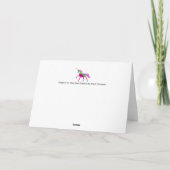 Dream Away Unicorn Kaart (Achterkant)