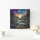 Dream Away Vierkante Klok (Huis)