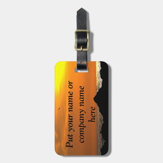 Dream_ Bagagelabel (Voorkant verticaal)