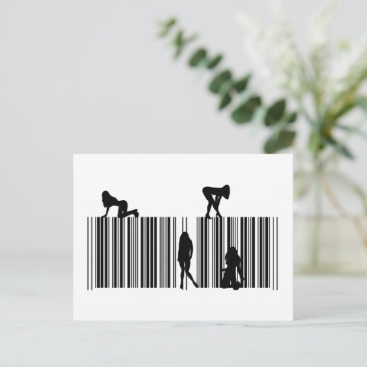 Dream Bar-code Briefkaart (Staand voorkant)