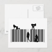 Dream Bar-code Briefkaart (Voorkant / Achterkant)