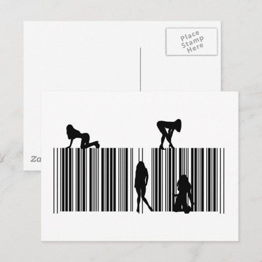 Dream Bar-code Briefkaart (Voorkant / Achterkant)