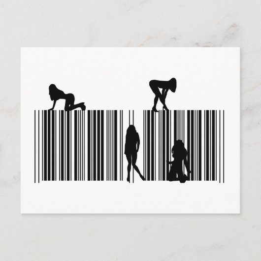 Dream Bar-code Briefkaart (Voorkant)