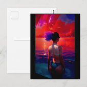 Dream Beach Sequence Briefkaart (Voorkant / Achterkant)