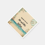 Dream Beach Thleding Wedding Cocktail Napkins Servet (Hoek)