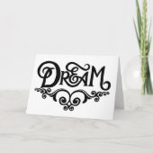 Dream Bedankkaart (Voorkant)