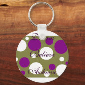 Dream Believe Achieve Sleutelhanger (Voorkant)