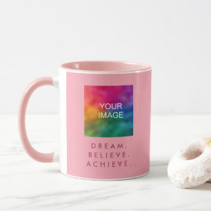 Dream Believe Motivatie offerte bereiken Mok