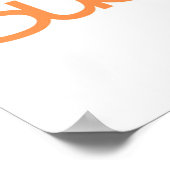 Dream Believe Succeed Motivatie Retro Kleurrijk Poster (Hoek)