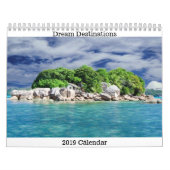 Dream-bestemmingen agenda kalender (Hoes)