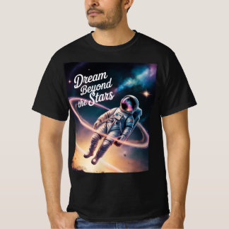Dream Beyond The Stars - Astronaut zweeft door de T-shirt