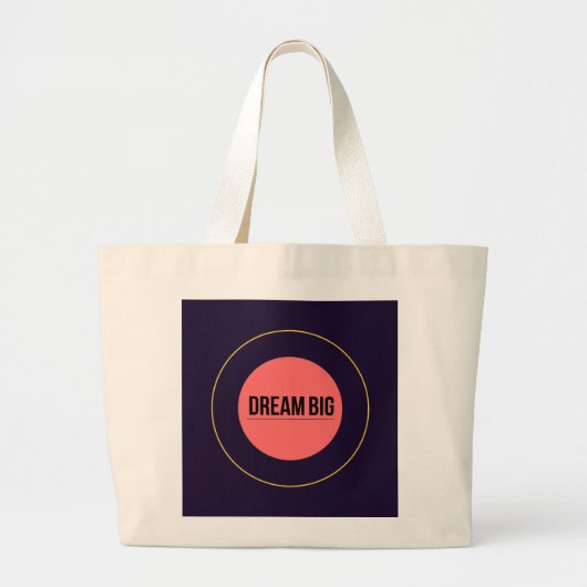 Dream Big — 90s Maximalist Tote Bag | Retro (Voorkant)