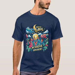 Dream Big, Achievement Bigger – Inspirerend T-shir T-shirt